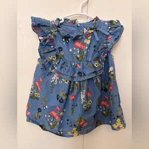Janie and Jack Blue Floral Top. Note-it’s 2 T but runs small.